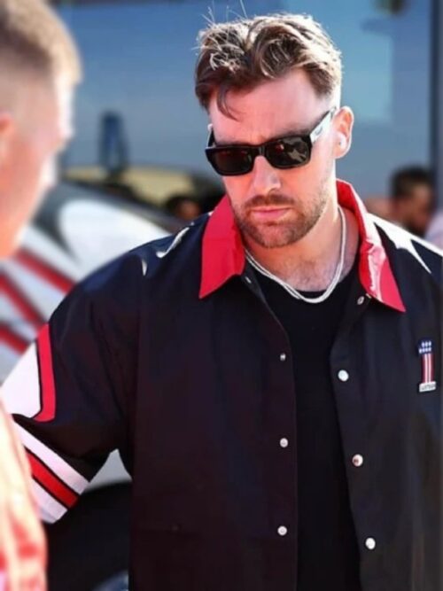 Travis Kelce Just Don Racing Shooting Shirt