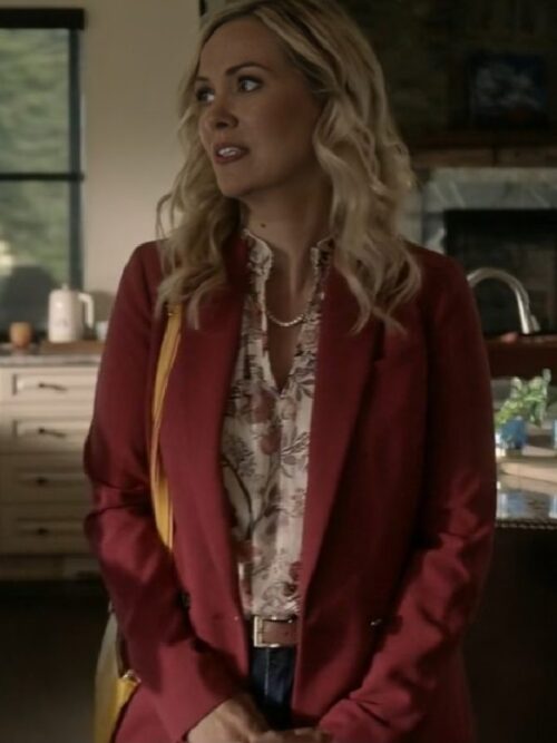 Mormon Mom Gone Wrong: The Ruby Franke Story Emilie Ullerup Red Blazer