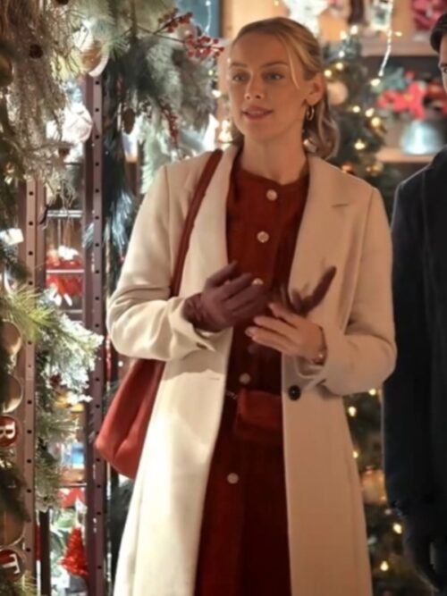 The Christmas Charade 2024 Rachel Skarsten White Coat