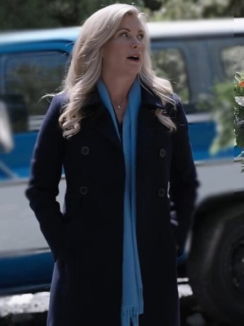 This Time Each Year 2024 Alison Sweeney Black Coat