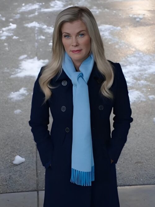 This Time Each Year 2024 Alison Sweeney Black Coat