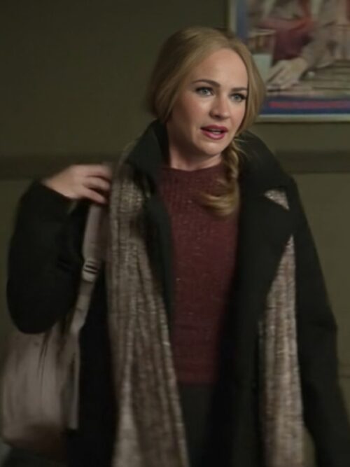 The Merry Gentlemen 2024 Britt Robertson Coat