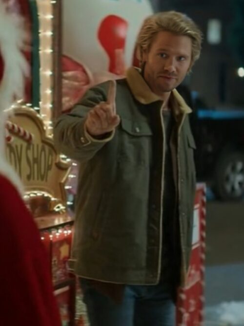 The Merry Gentlemen 2024 Chad Michael Murray Sherpa Jacket