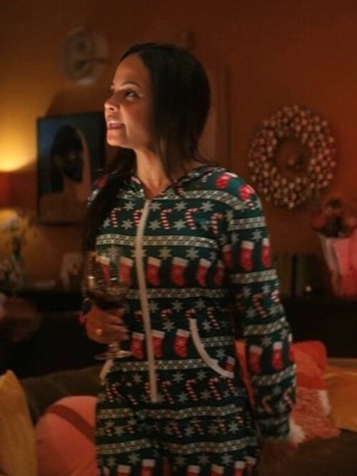 Meet Me Next Christmas Christina Milian Christmas Jumpsuit