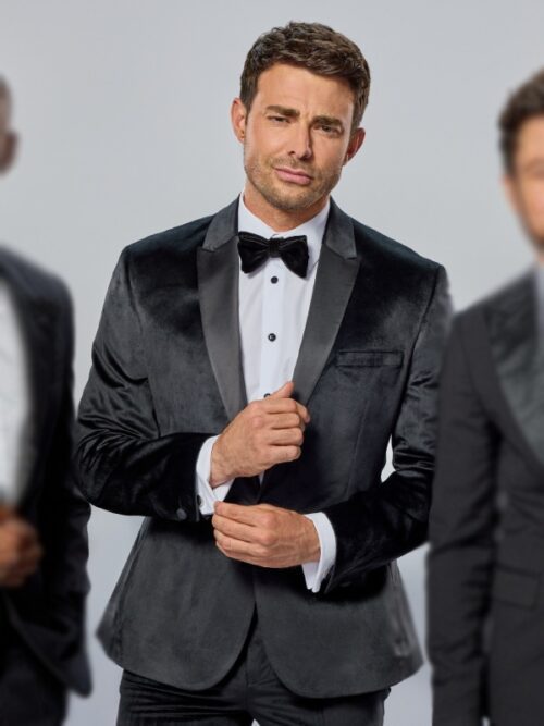 The Groomsmen Second Chances 2024 Jonathan Bennett Tuxedo Suit