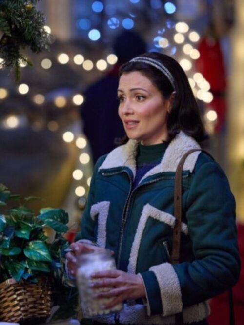 Trading Up Christmas Italia Ricci Shearling Jacket