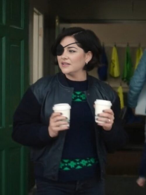 Sarah Greene Bad Sisters S2 Bibi Garvey Bomber Jacket