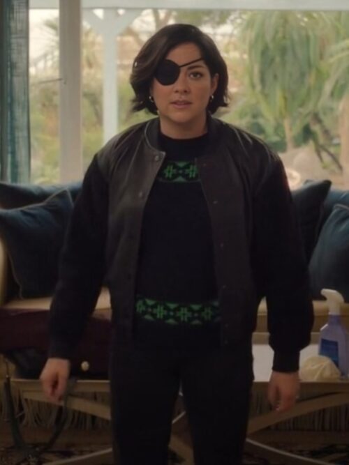 Sarah Greene Bad Sisters S2 Bibi Garvey Bomber Jacket