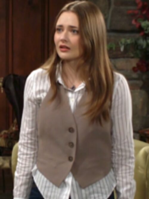 The Young and the Restless 2024 Faith Newman Halter Vest