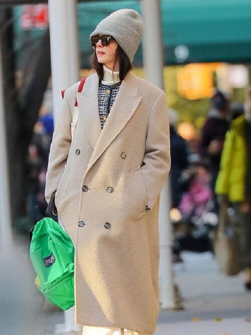 New York Anne Hathaway Coat