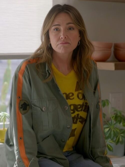 Shrinking Liz Green Army Shirt Jacket
