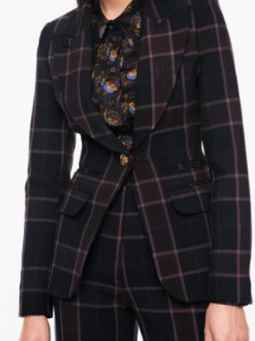 Watson 2025 Eve Harlow Plaid Blazer