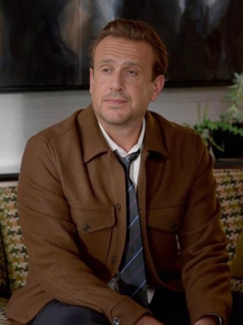 Shrinking S2 Jason Segel Brown Jacket