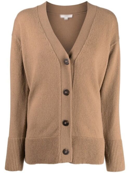 No Good Deed S01 Lisa Kudrow Tan V-Neck Cardigan