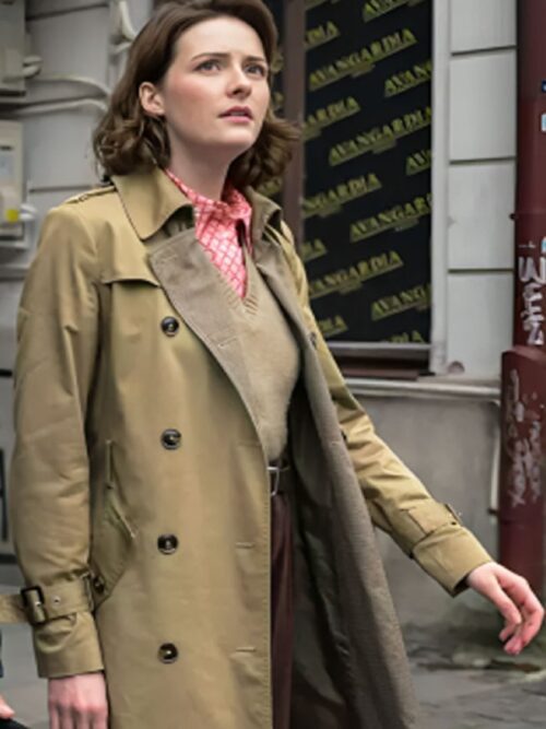 The Librarians The Next Chapter 2025 Olivia Morris Trench Coat