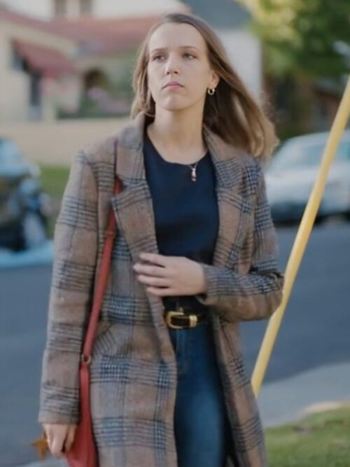 Our Christmas House Sabrina Orro Plaid Coat