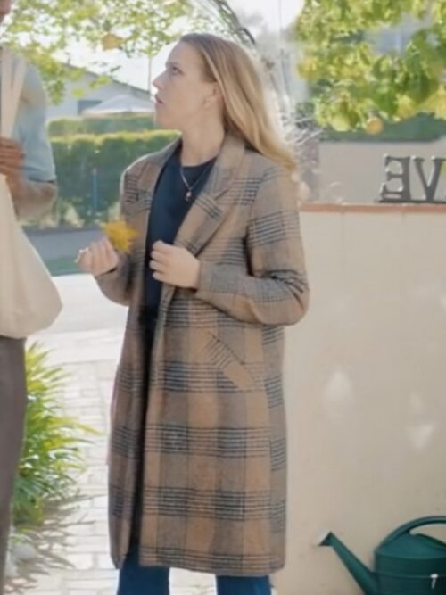 Our Christmas House Sabrina Orro Plaid Coat
