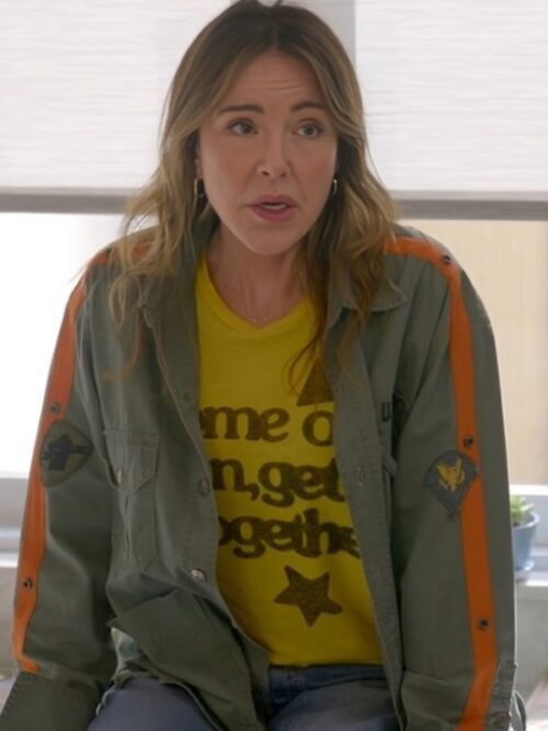 Shrinking Liz Green Army Shirt Jacket