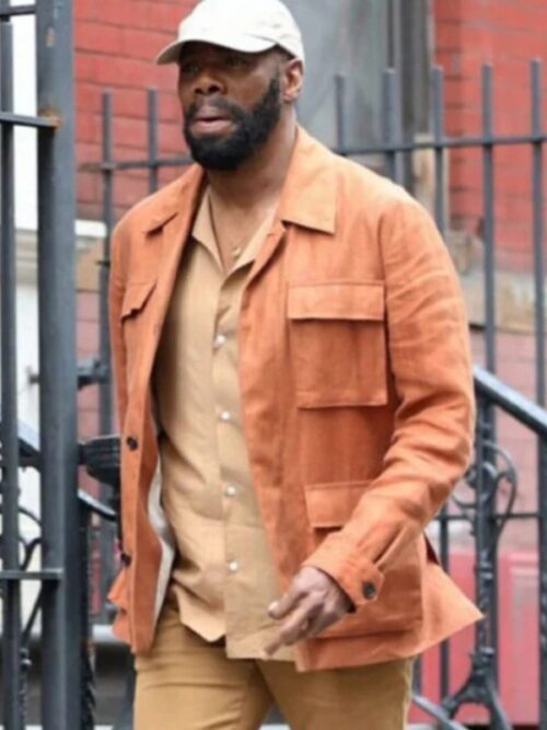 The Madness S01 Muncie Daniels Orange Jacket
