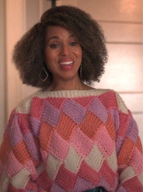 Unprisoned Season 2 Kerry Washington Weave Sweater