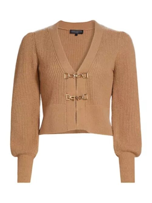 Abbott Elementary S4 Janelle James Buckle Cardigan