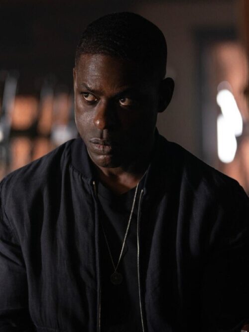 Paradise 2025 Sterling K. Brown Xavier Collins Black Bomber Jacket
