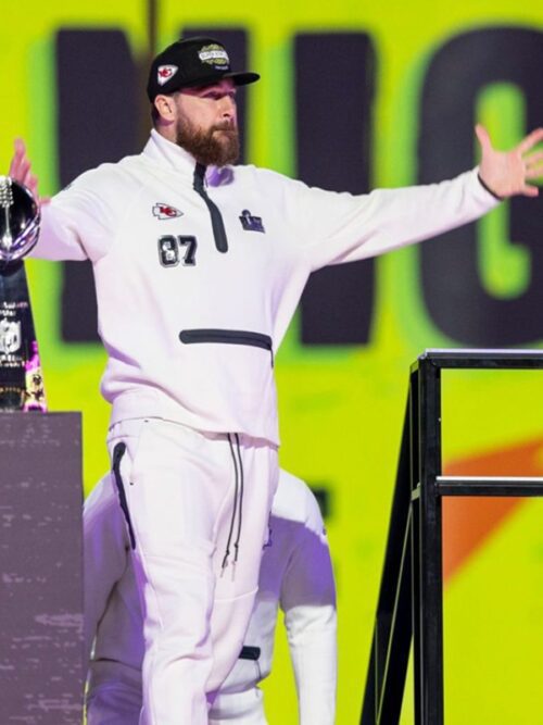 Super Bowl LIX Opening Night Tech Fleece Half-Zip Jacket