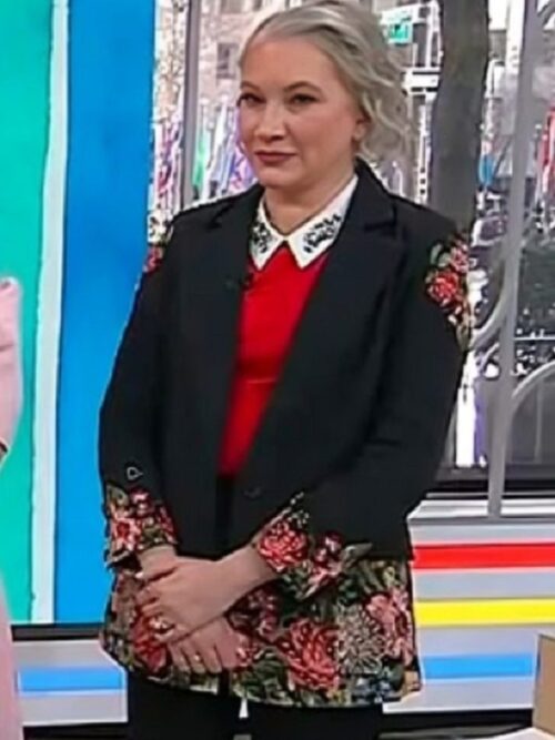 The Today Show 2025 Clea Shearer Blazer with a sleek design and modern tailored fit for a polished look.