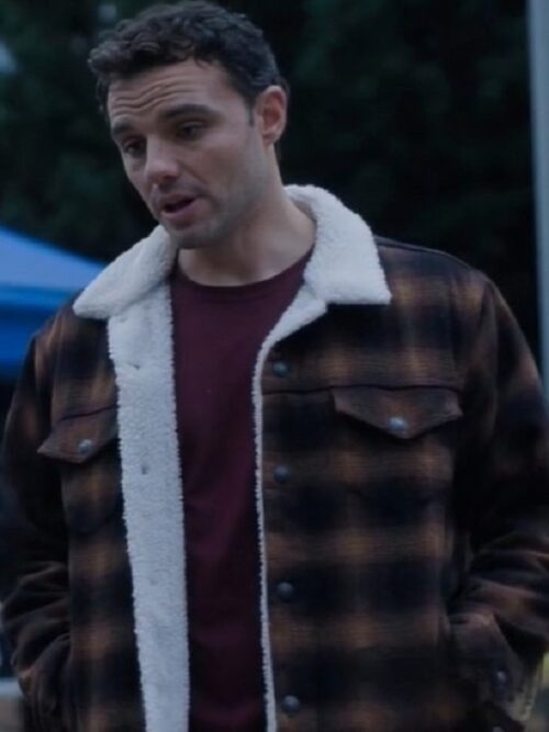 Josh McKenzie The Hunting Party Check Sherpa Jacket with a cozy sherpa lining and rugged checkered design.